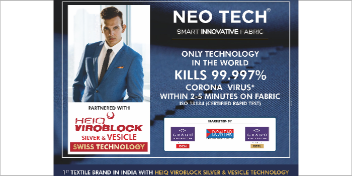 Donear to launch fabric with HeiQ Viroblock NPJ03